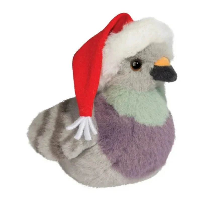 Parker the Santa Pigeon Plushie