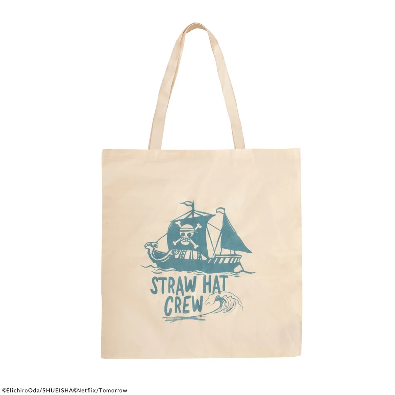 Straw Hat Crew Cotton Tote Bag