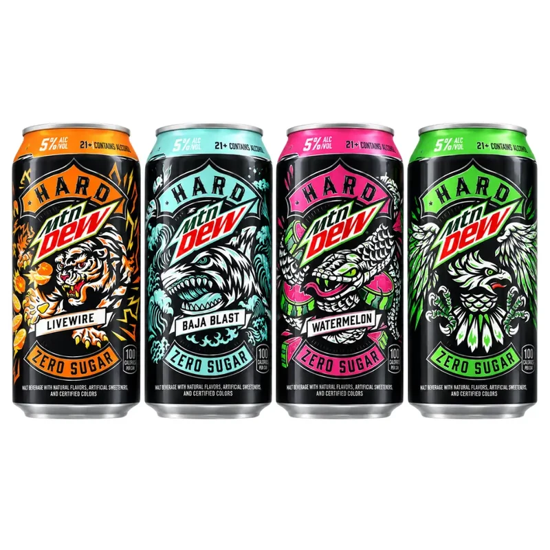 Mountain Dew Hard Mix 5% Alcohol - 1 can