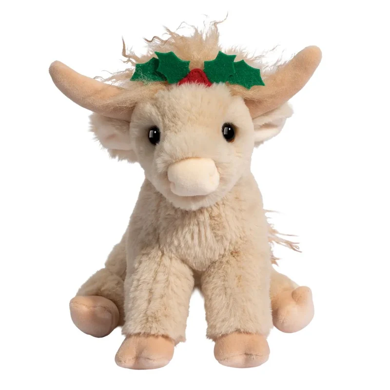 Laddie Holiday Highland Cow Mini Soft