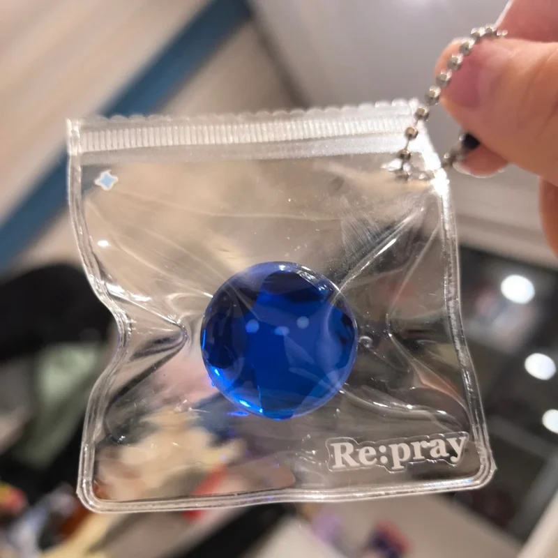 Smiley Ball Keychain Squishy Stress Relief Decompression Toy