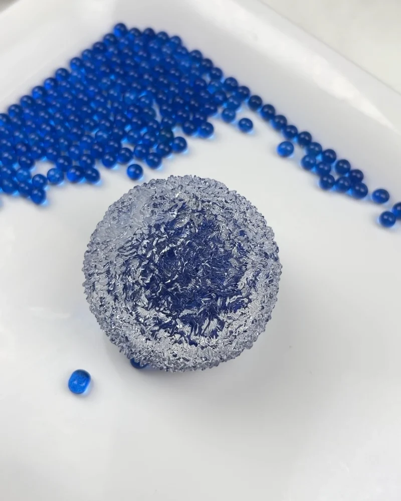 Stress Ball Sapphire Blue Squishy Stress Relief Decompression Toy
