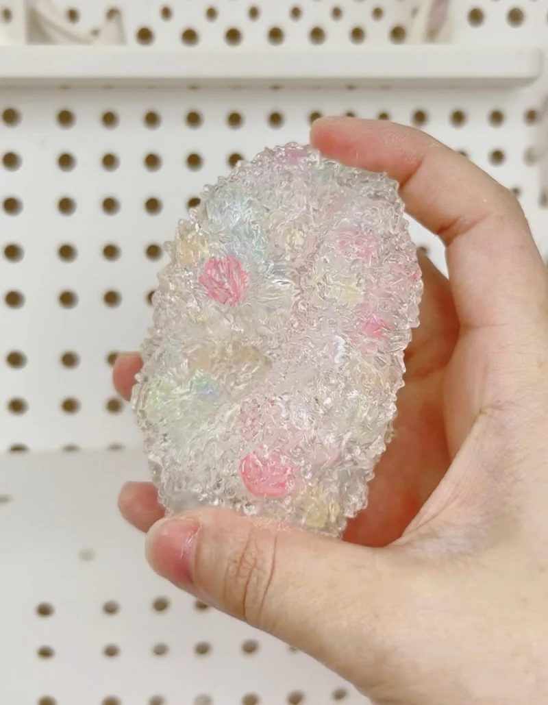 Stress Ball Frozen Floral Squishy Stress Relief Decompression Toy