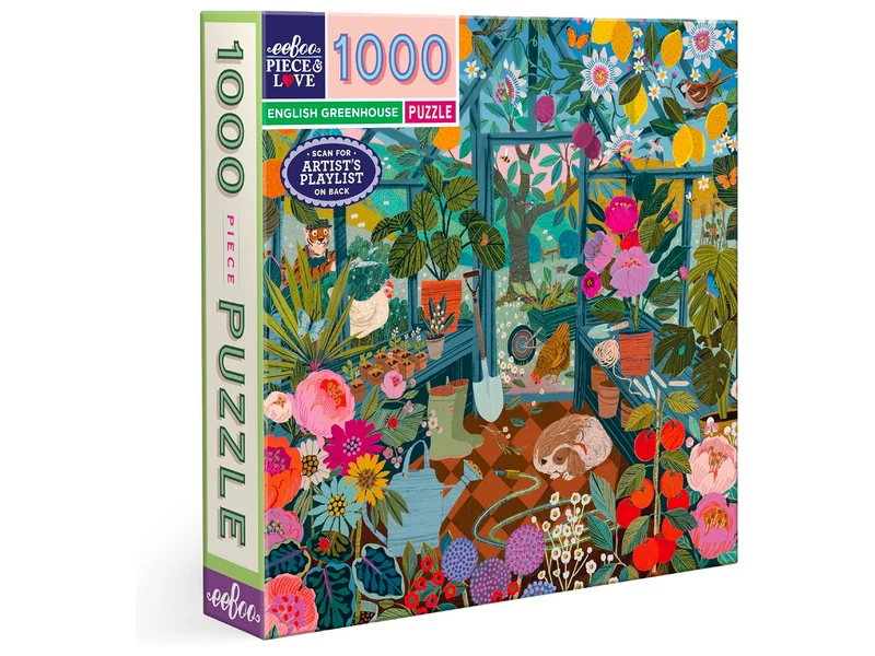Puzzle English Greenhouse - 1000 pièces - Eeboo