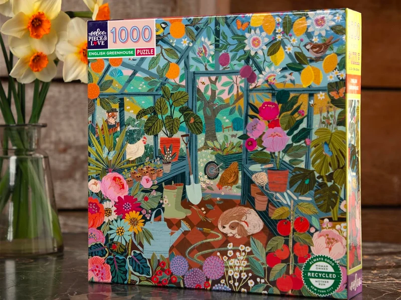 Puzzle English Greenhouse - 1000 pièces - Eeboo