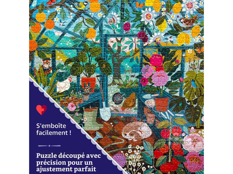 Puzzle English Greenhouse - 1000 pièces - Eeboo