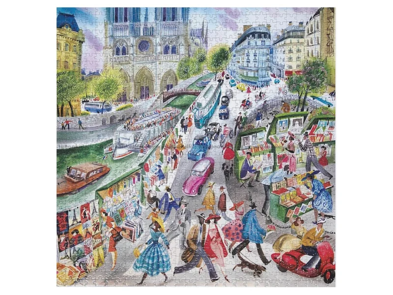 Puzzle Paris Bookseller - 1000 pièces - Eeboo