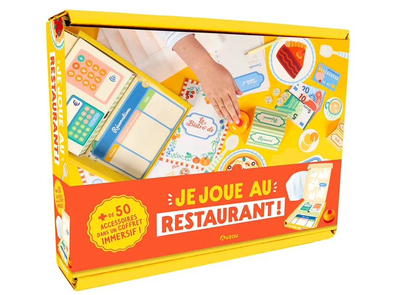 Mon coffret métier – Je joue au restaurant - Auzou