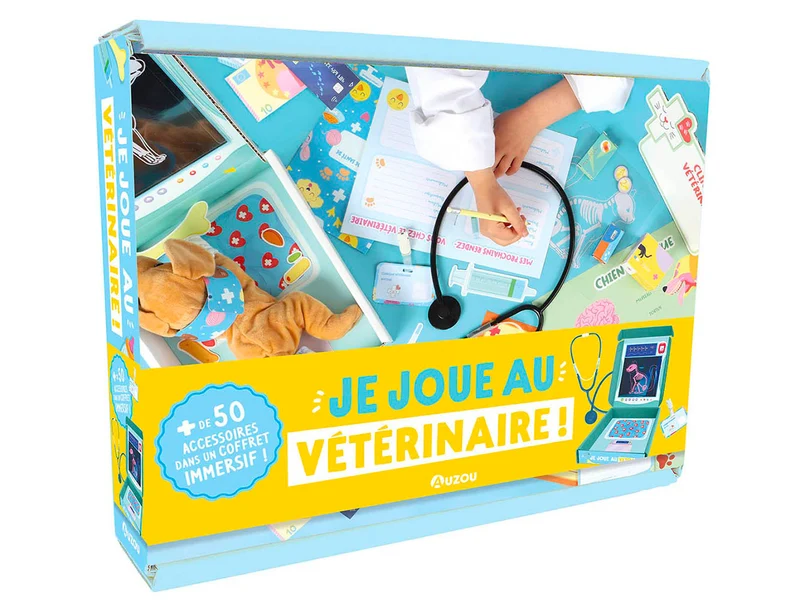 Mon coffret métier – Je joue au vétérinaire - Auzou