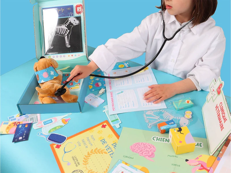 Mon coffret métier – Je joue au vétérinaire - Auzou