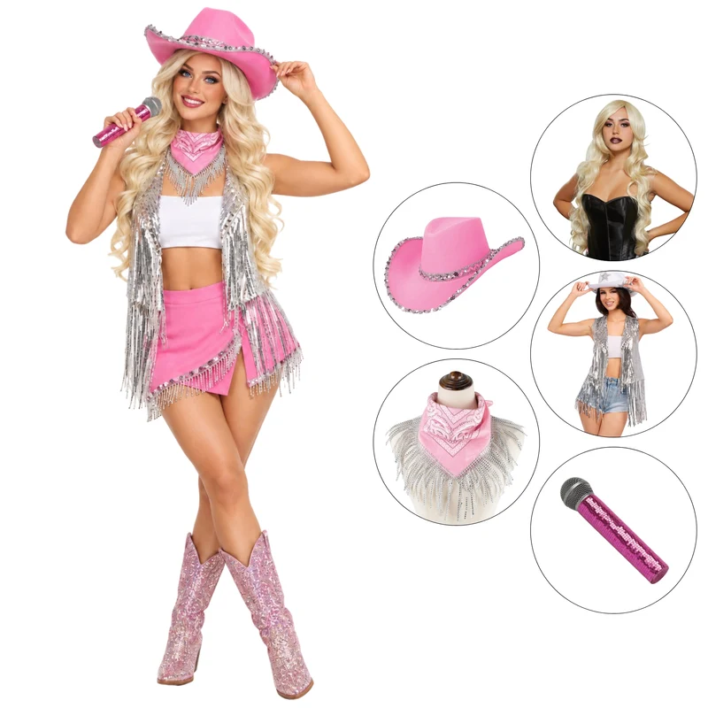 Country Glam Costume Accessory Kit