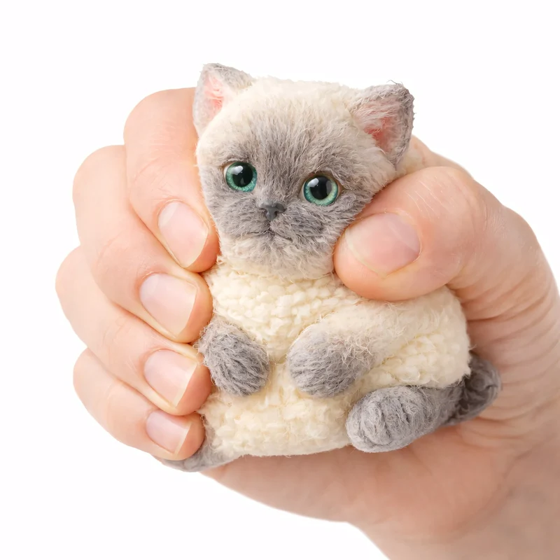 Squishy Chat Réaliste