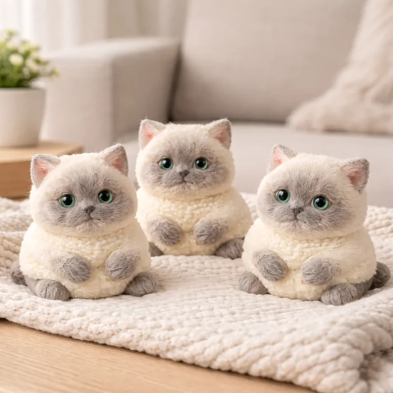 Squishy Chat Réaliste