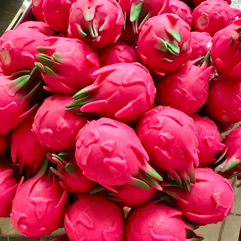 Crunchy Dragon Fruit Stress Ball Squishy Stress Relief Decompression Toy
