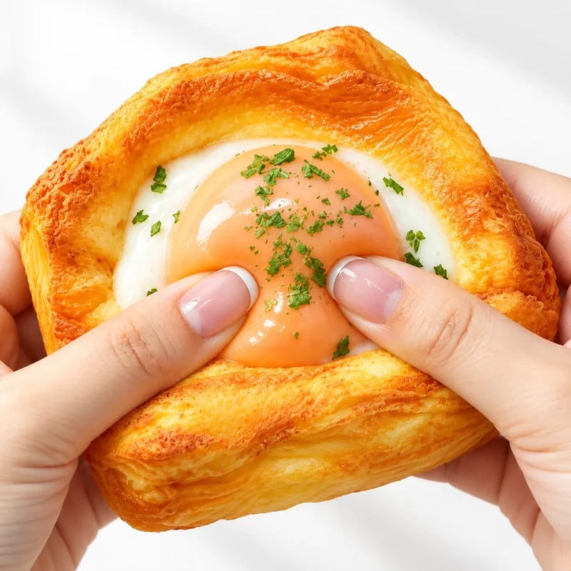 Egg Toast Slow Rising Squishy