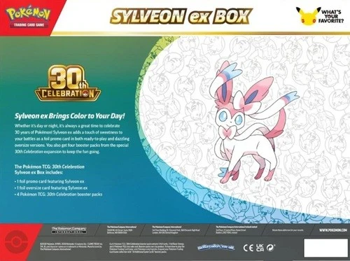 Pokemon 30th Celebration Sylveon EX Box - Coffre