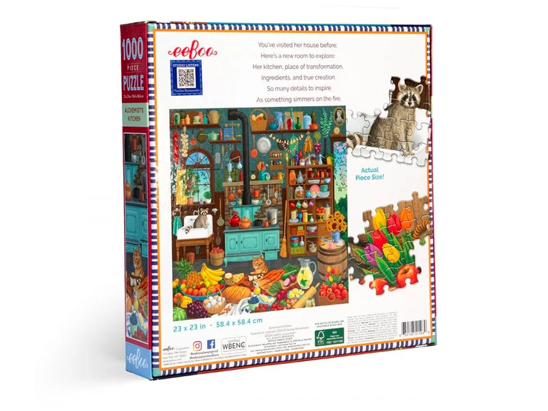 Puzzle Alchemist's Kitchen - 1000 pièces - Eeboo