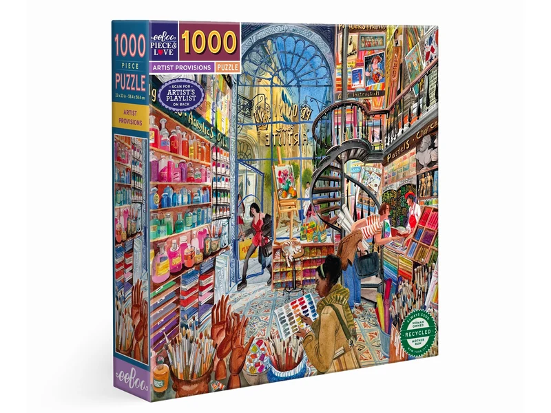 Puzzle Artist Provisions - 1000 pièces - Eeboo