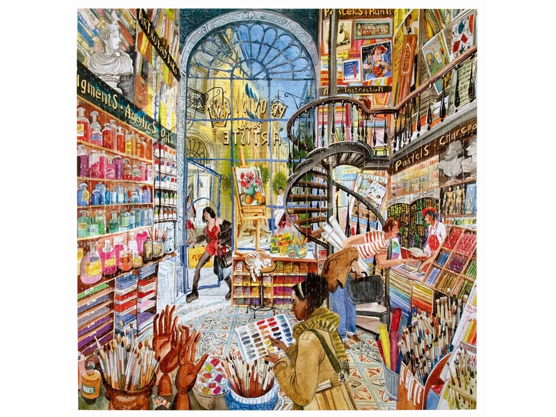 Puzzle Artist Provisions - 1000 pièces - Eeboo