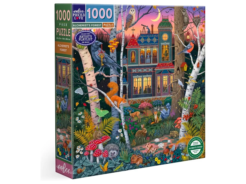 Puzzle Alchemist's Forest - 1000 pièces - Eeboo