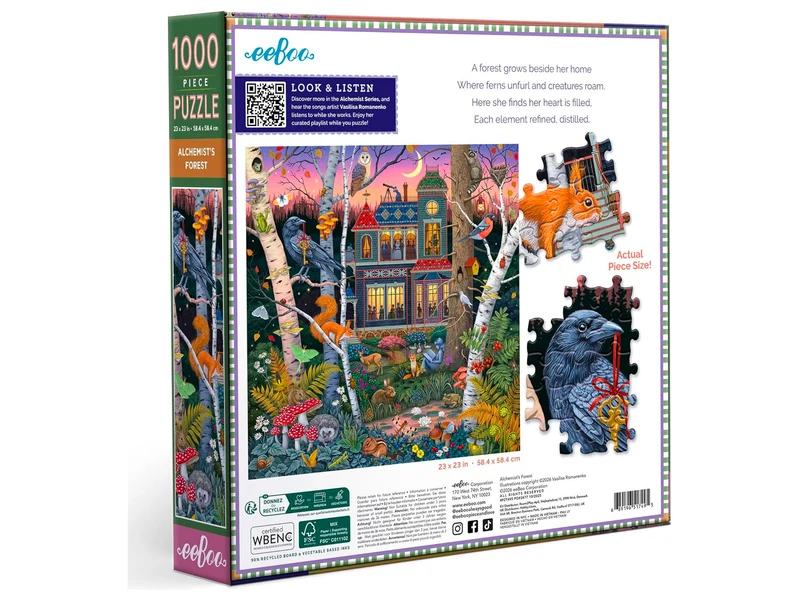 Puzzle Alchemist's Forest - 1000 pièces - Eeboo
