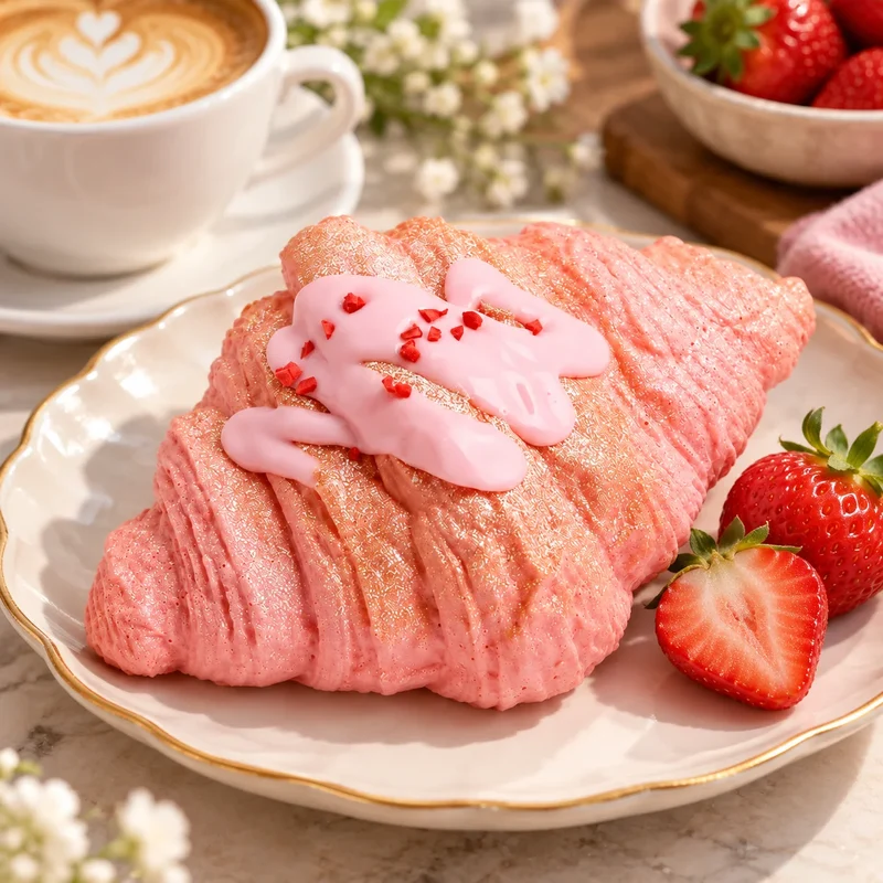 Squishy Croissant Rose