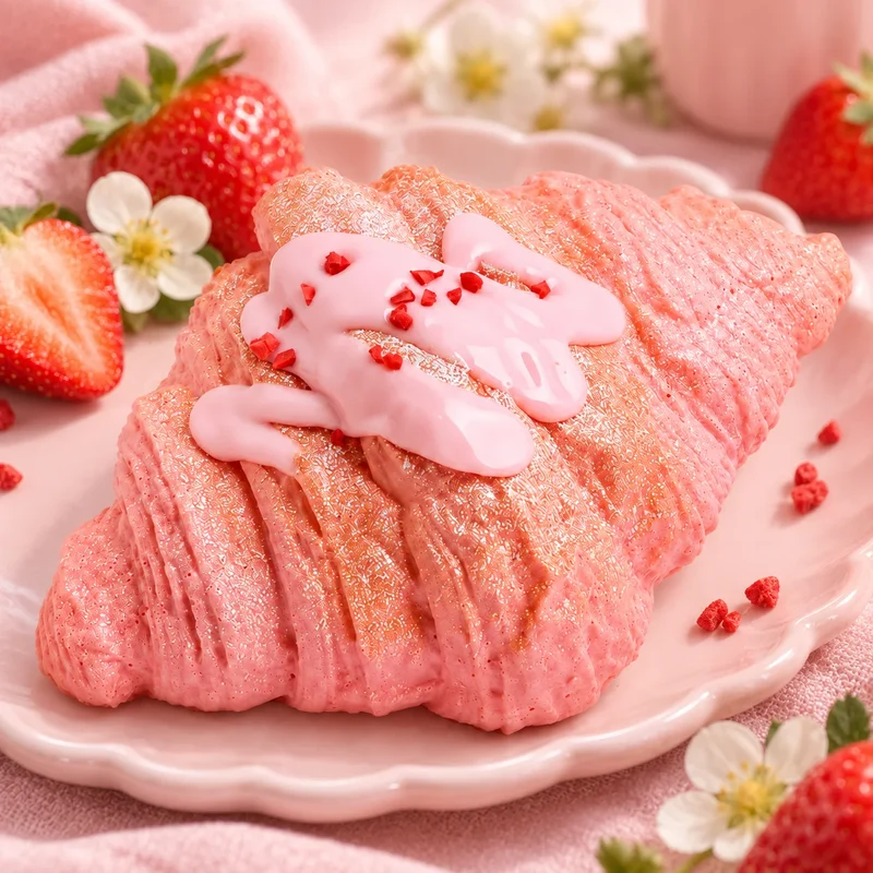 Squishy Croissant Rose