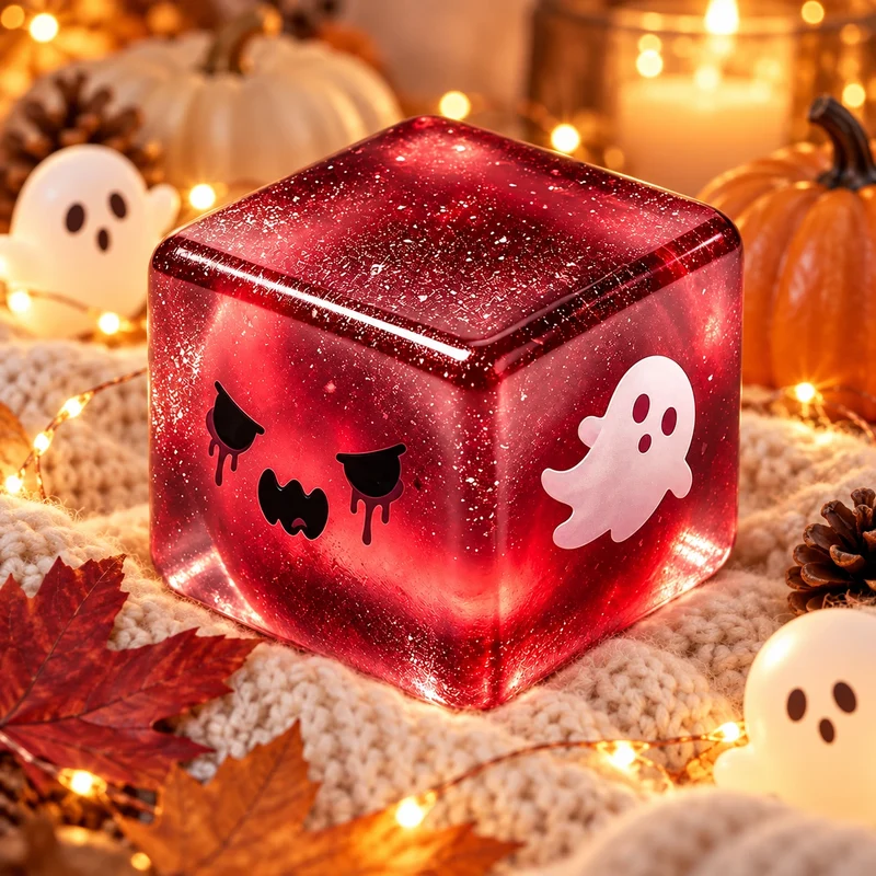 Halloween Squishy Cube