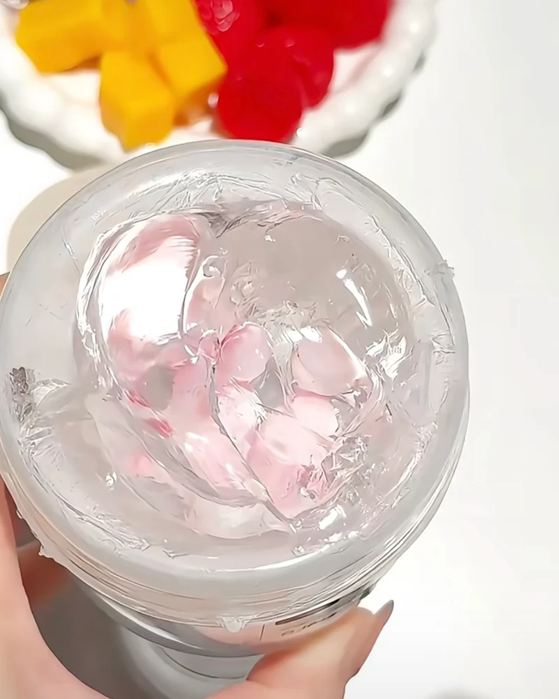 Vaseline Fruit Mochi Stress Ball Squishy Stress Relief Decompression Toy