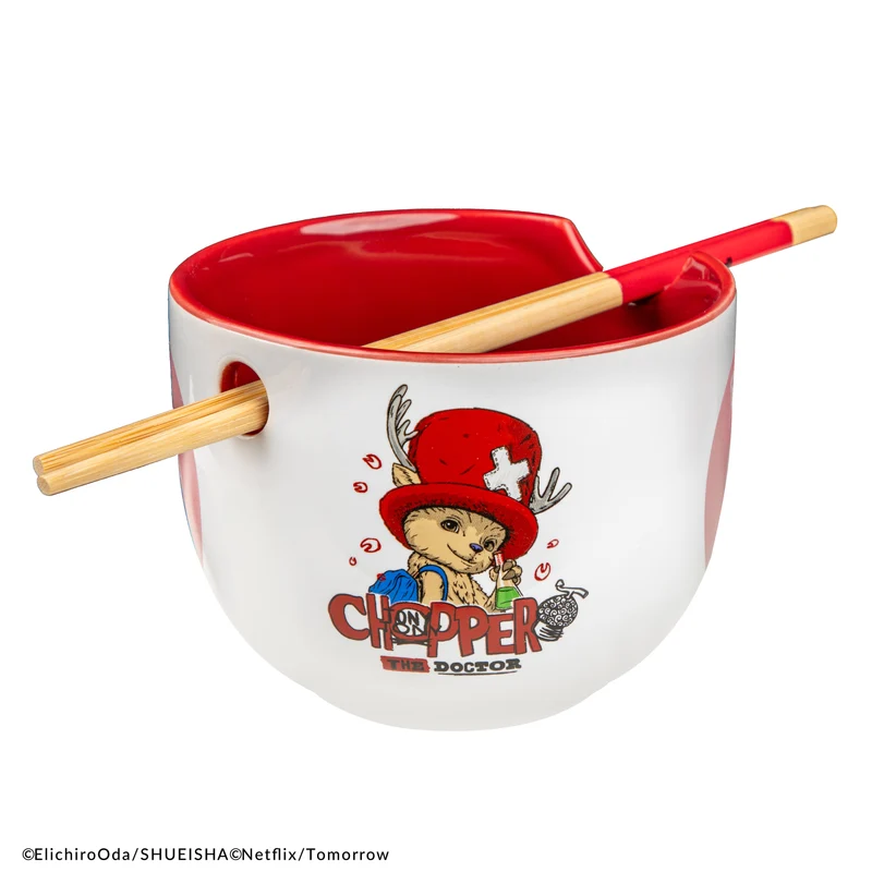 Tony Tony Chopper Ramen bowl with Chopsticks