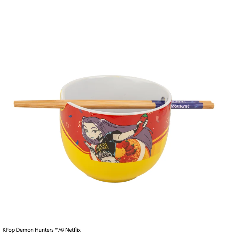 Mira Spice Queen Ramen bowl with Chopsticks