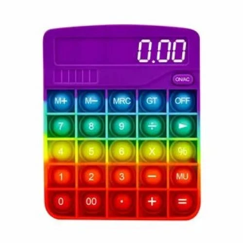 Pop It en forme de Calculatrice