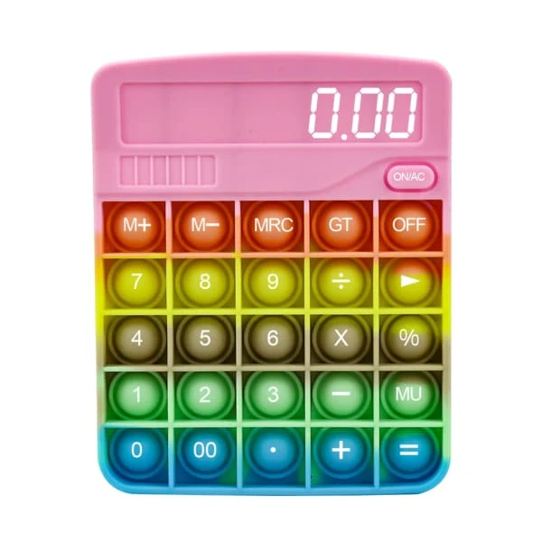 Pop It en forme de Calculatrice