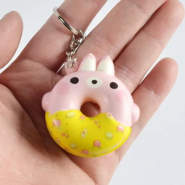 Porte Clé Squishy Donuts