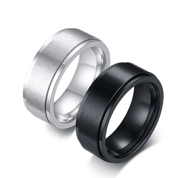 Bague Anti-Stress Titane