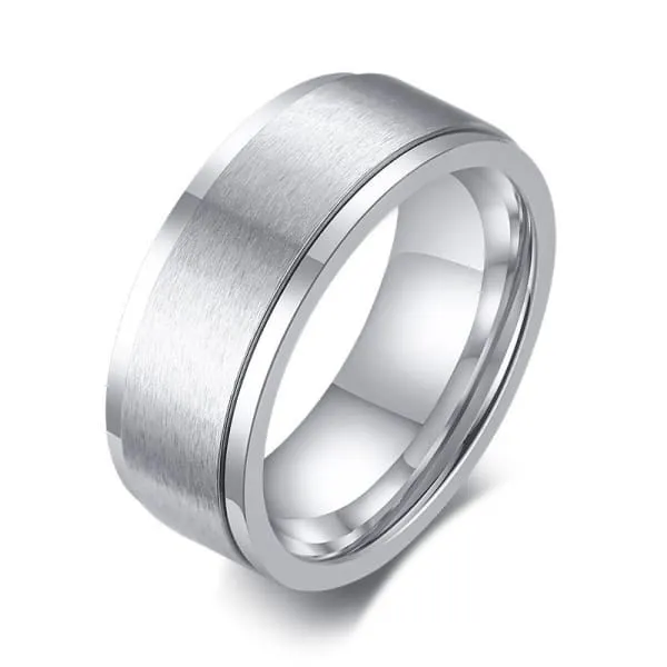 Bague Anti-Stress Titane