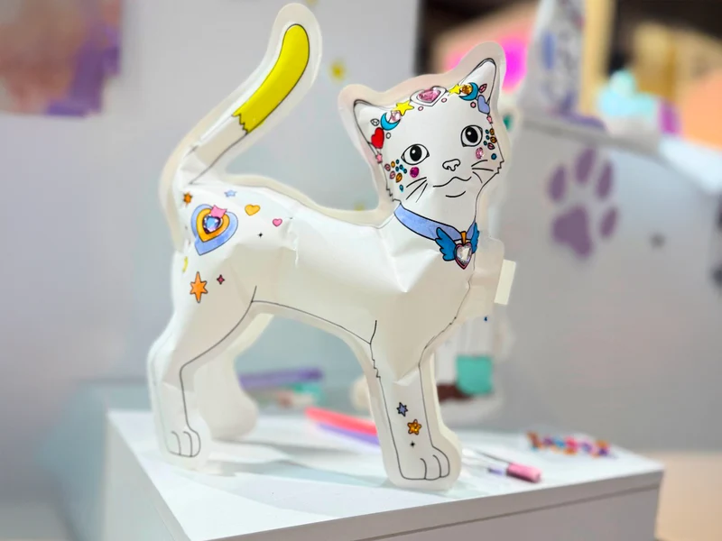 Coloriages gonflables Cosmo Cats - Ara Créative