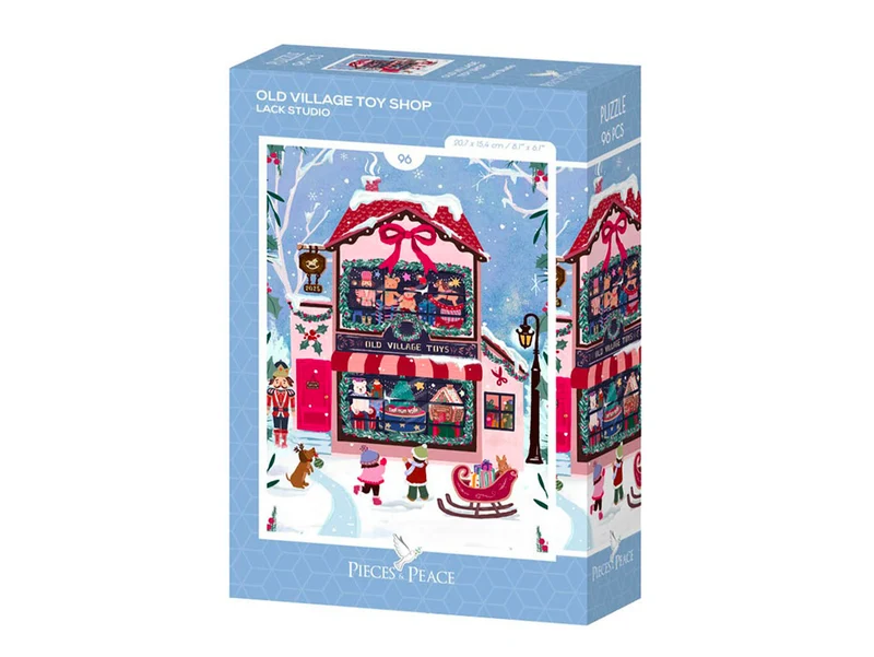 Mini Puzzle - Old Village Toy Shop 96 pièces - Pieces&Peace