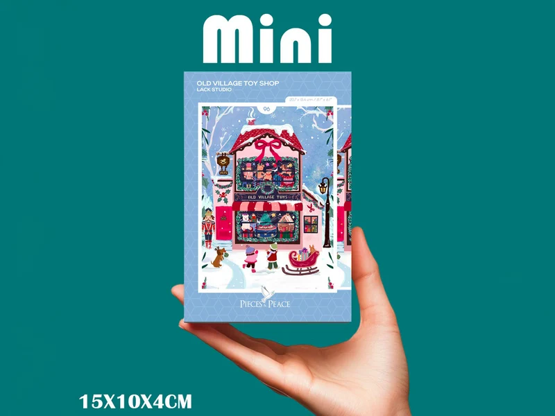 Mini Puzzle - Old Village Toy Shop 96 pièces - Pieces&Peace