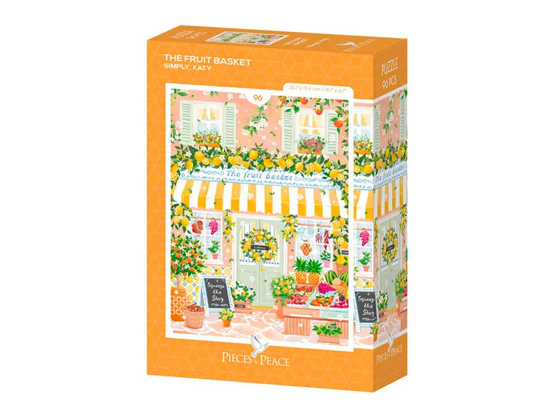 Mini Puzzle - The Fruit Basket 96 pièces - Pieces&Peace