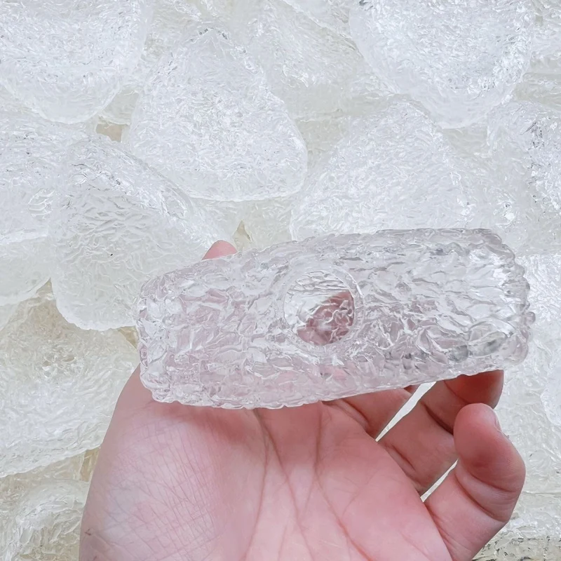 Transparent Rice Ball Stress Ball Skin w/ Plug
