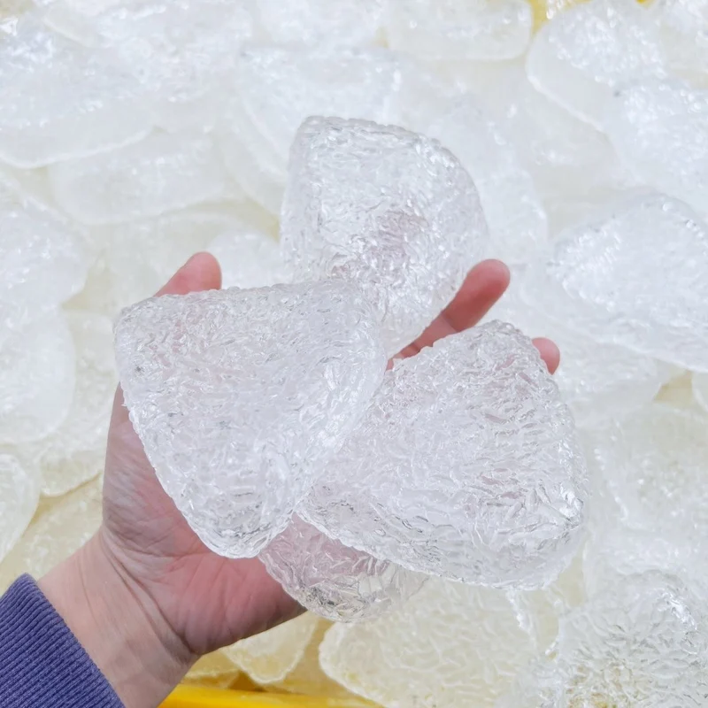 Transparent Rice Ball Stress Ball Skin w/ Plug