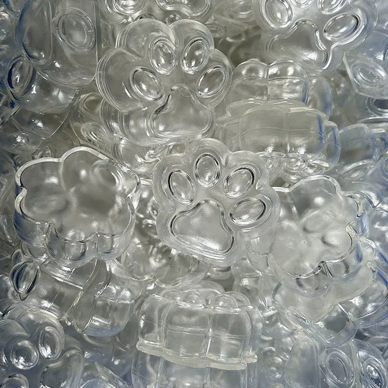 Transparent Cat Paw Stress Ball Skin w/ Plug