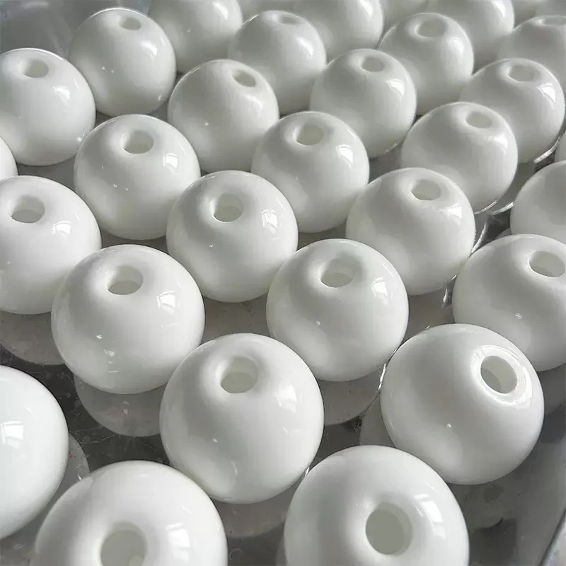 White Stress Ball Skin 5.5cm w/ Plug