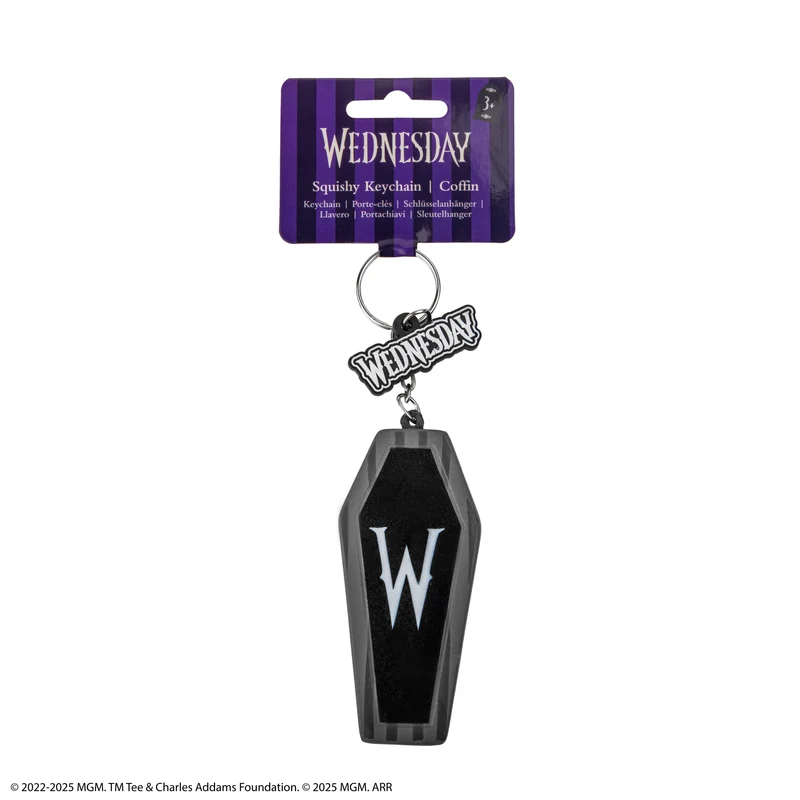 Coffin Squishy Keychain