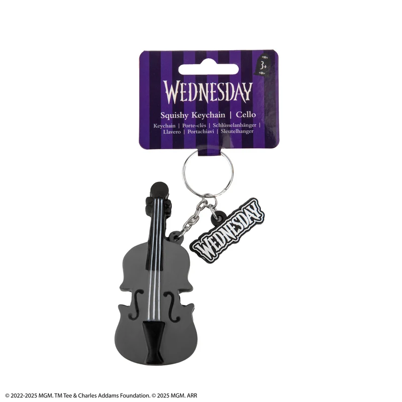 Cello Squishy Keychain