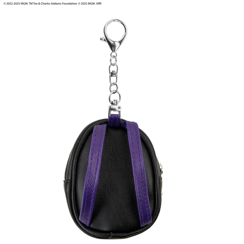 Nevermore Academy Purple Keychain Pouch