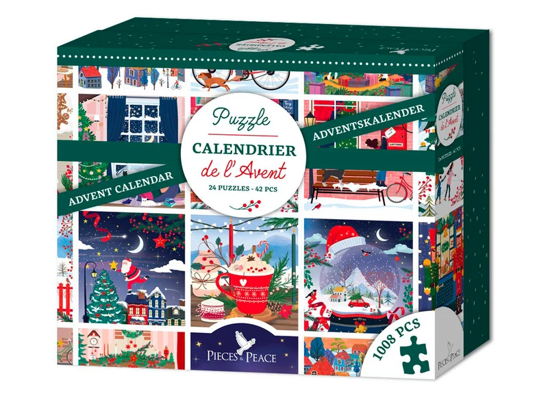 Calendrier de l'Avent - Pieces&Peace