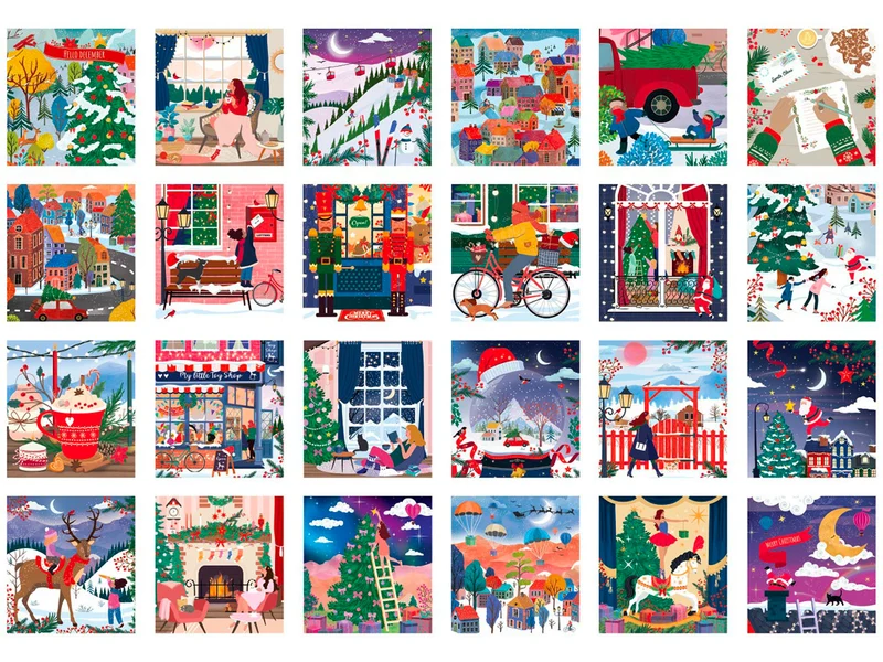 Calendrier de l'Avent - Pieces&Peace
