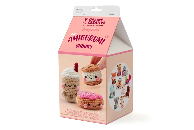 Kit crochet Amigurumi Yummy - Graine Créative